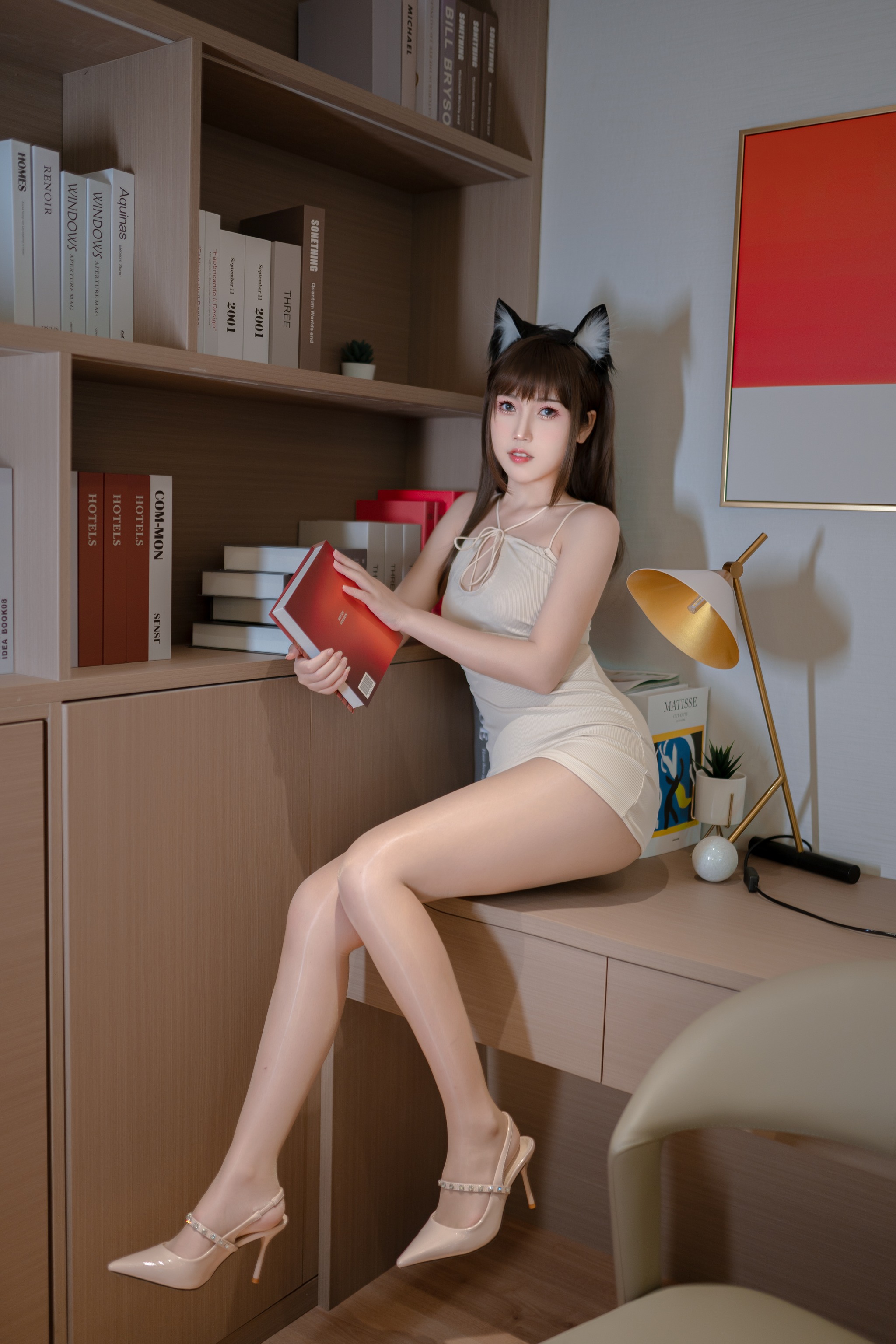 图片[1]-不呆猫 – NO.055 家教猫老师[34P]-XikXak